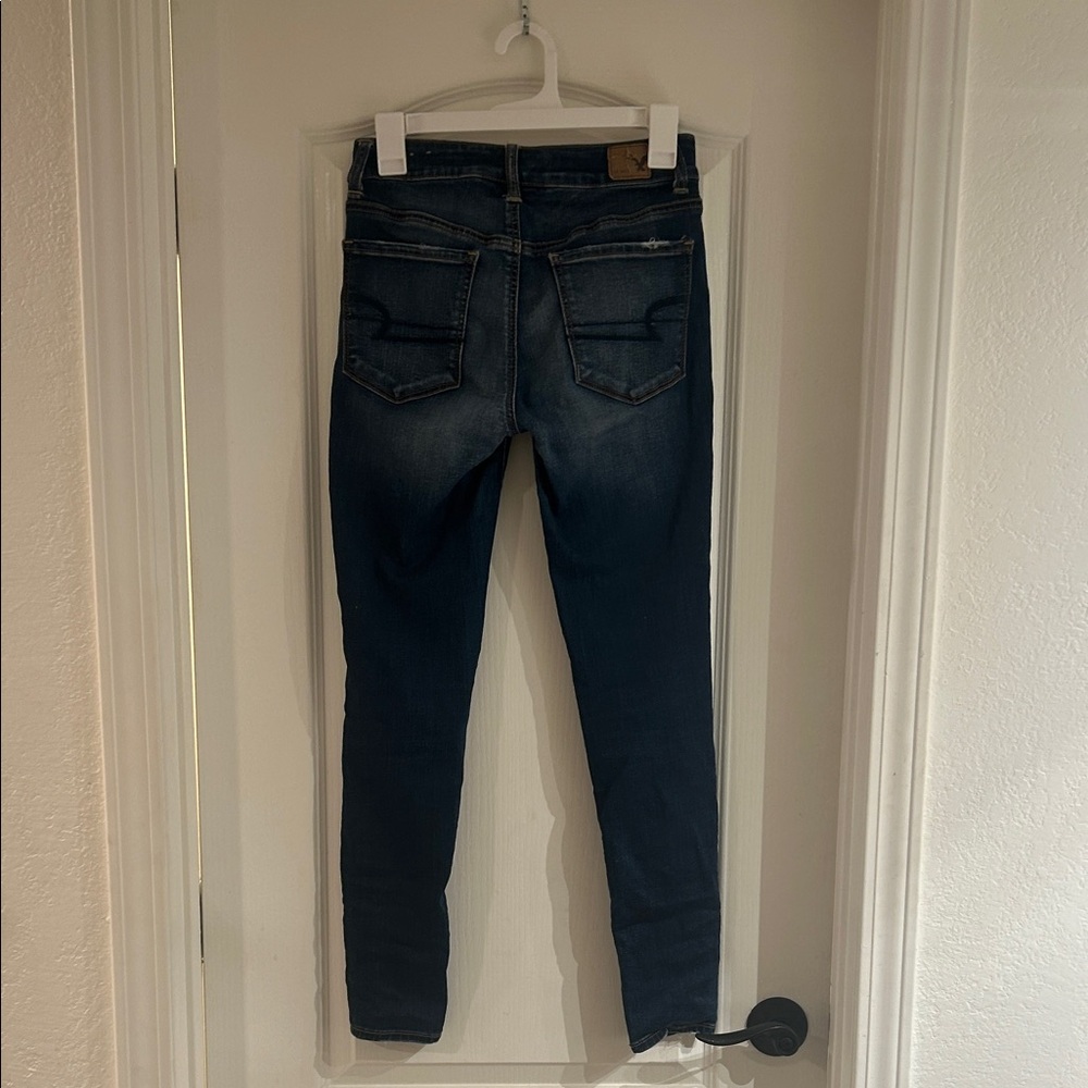 American Eagle Outfitters Butt Lifting Jeans Size 2 Short Skinny Jeans - Picture 3 of 7